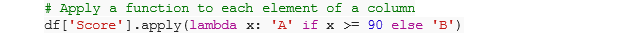 Applying Function