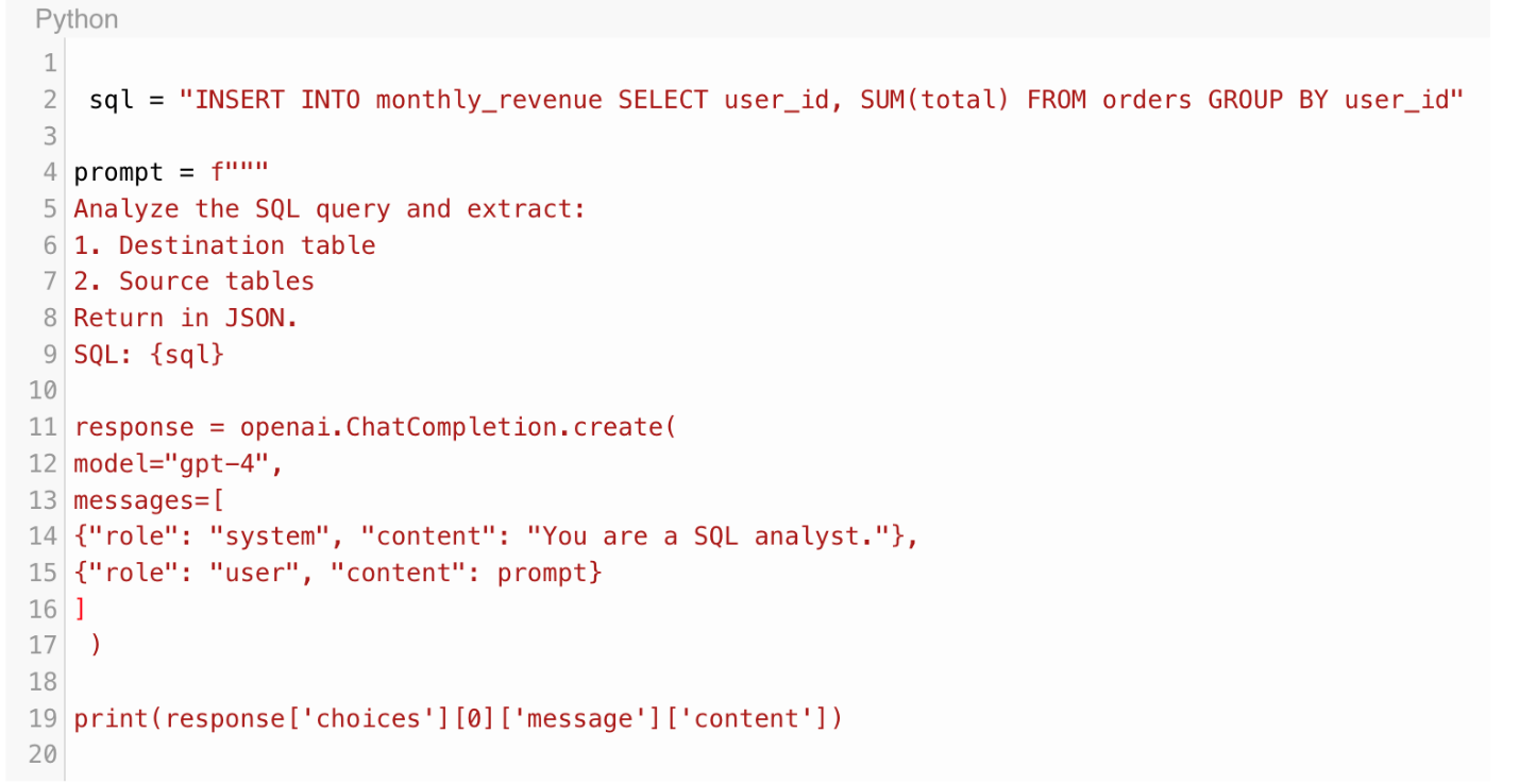 GPT-4 for parsing